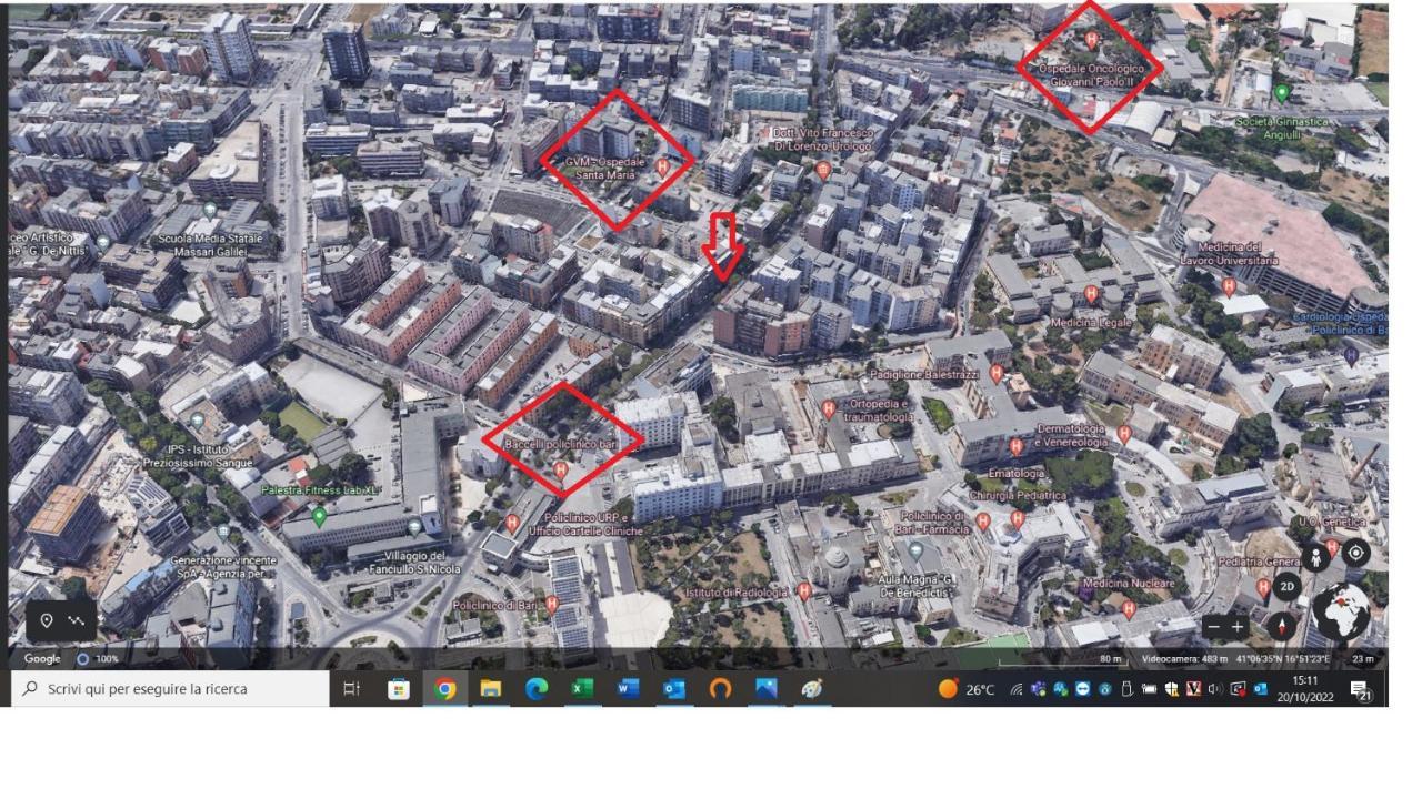 Casina Mia,Viale Orazio Flacco 5 Policlinico باري المظهر الخارجي الصورة